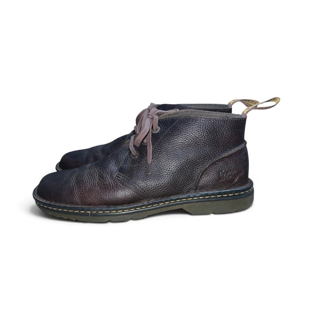 Dr. Martens Sussex Chukka Boots Mens 13 Brown Leather Industrial Slip Resistant